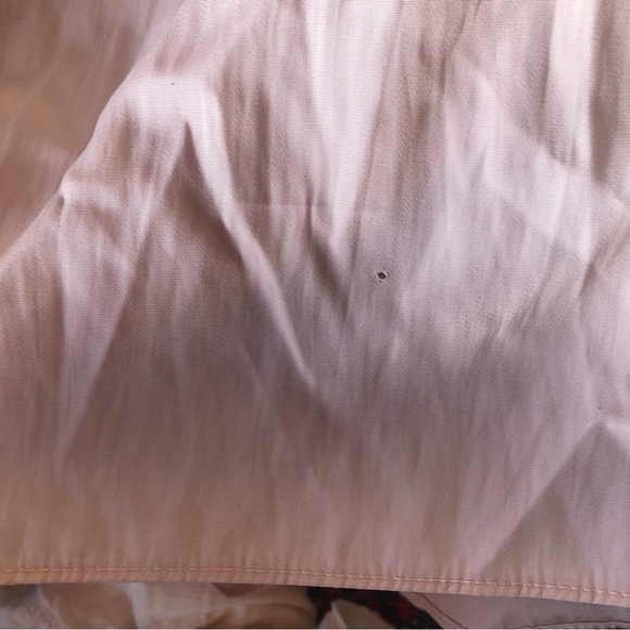 ❤️Ramy Brook New York Jessica Silky Smocked Off the Shoulder Blush Top Size S/P - Picture 9 of 9